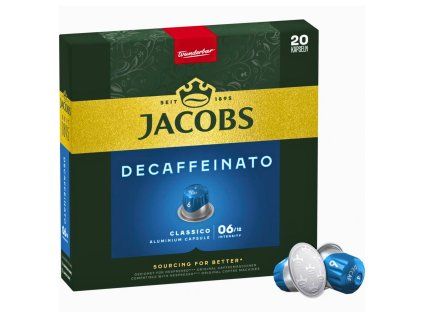 jacobs decaffeinato 6 lungo kapsle do nespresso 20 ks