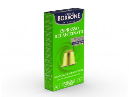 caffe borbone decaffeinato kapsle do nespresso 10ks