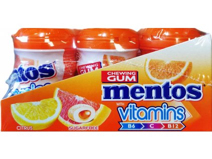 mentos vitamins6 gum 52g nejkafe cz