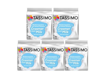 Tassimo Creamer From Milk mléčný koncentrát kapsle 16ks karton 5 balení