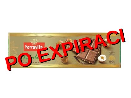 Terravita Mléčná s lískovými oříšky PO EXPIRACI 225 g