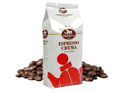 saquella espresso crema zrnkova kava 1 kg