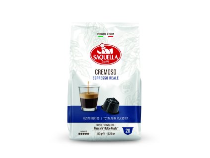 Saquella Cremoso do Dolce Gusto 20 kapslí