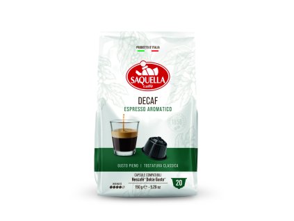 Saquella Dekaf do Dolce Gusto 20 kapslí