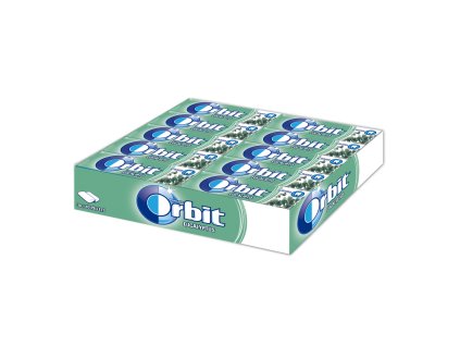 Wrigley's Orbit Eucalyptus Blahovičník bez Cukru Žvýkačky 30 kusů x 14g Karton