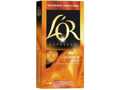 L´OR Espresso Pumpkin Spice ALU kapsle do Nespresso® 10 ks