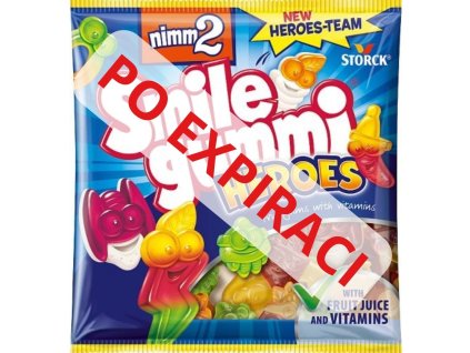 Storck Nimm2 Smile gummi Heroes 90 g PO EXPIRACI
