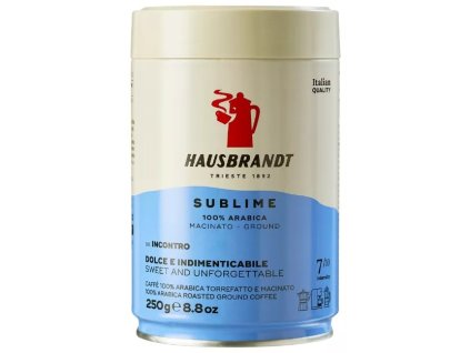 Hausbrandt Sublime mletá káva 250g