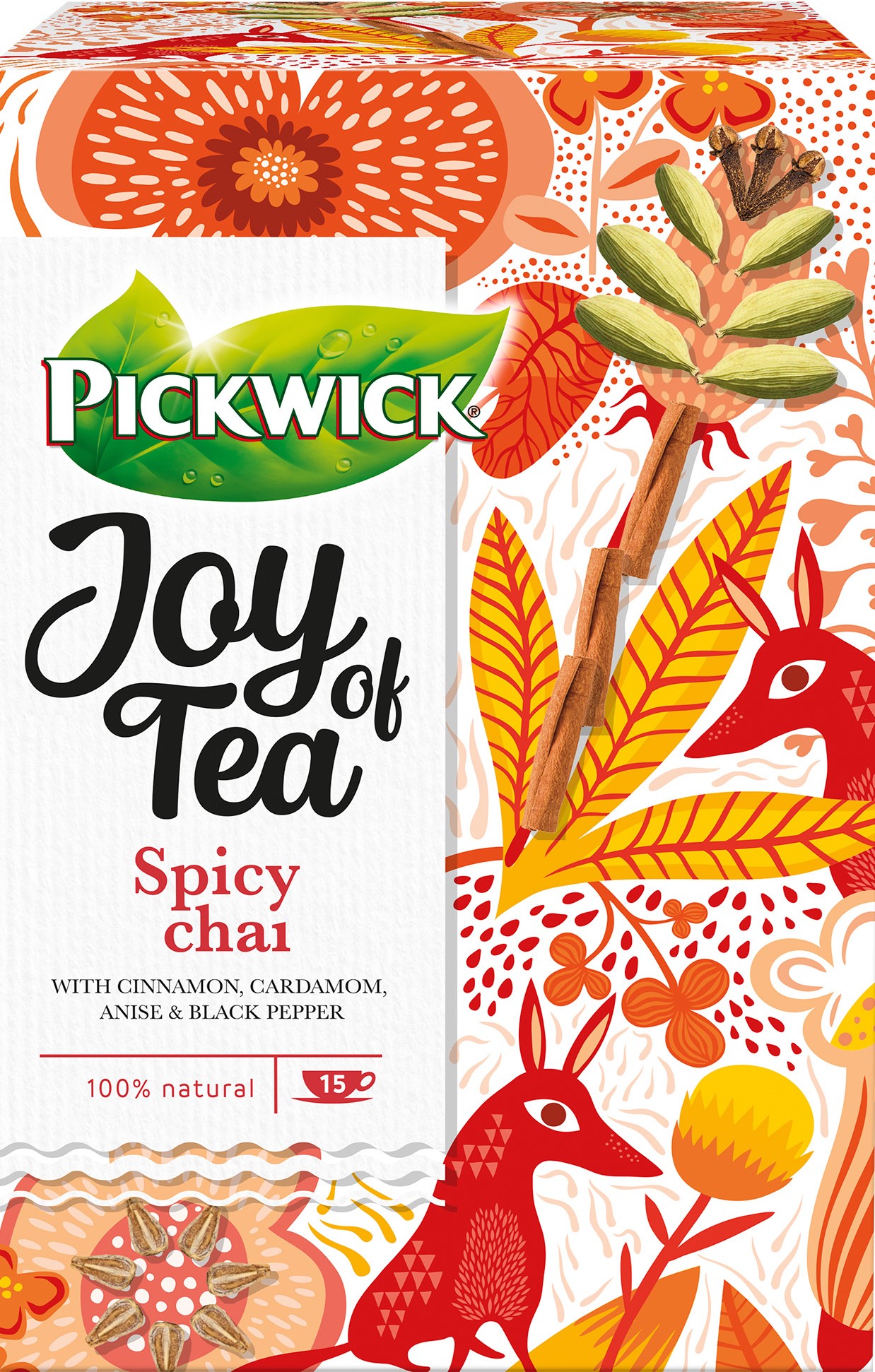 Pickwick Joy of Tea Spicy Chai 15 x 1,75 g Mocafino.sk