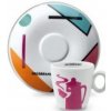 hausbrandt re design salek podsalek set cappuccino ruzovy 120ml nejkafe cz