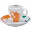 hausbrandt re design salek podsalek 2 cappuccino oranzový 120ml nejkafe cz