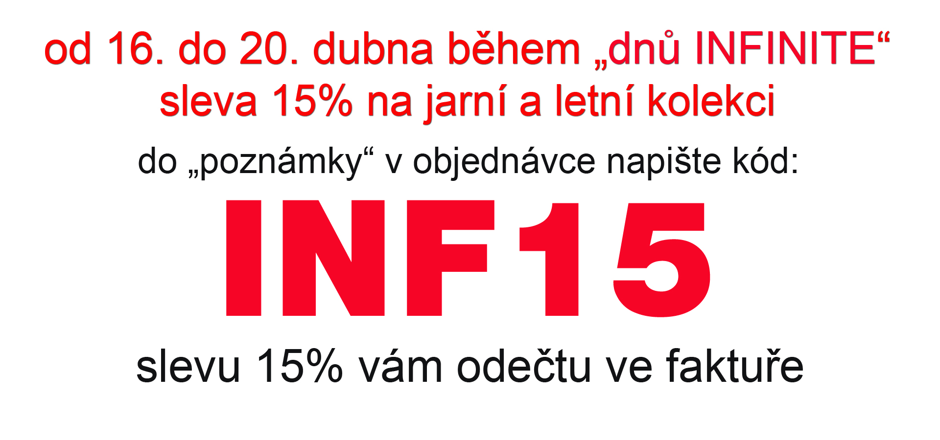 Dny INFINITE 15% PC