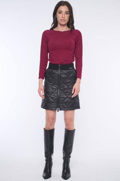 INFINITE 153-662K sukně černá prošev