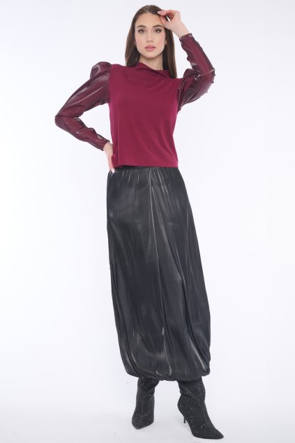 INFINITE 154-666D sukně dlouhá balon černá