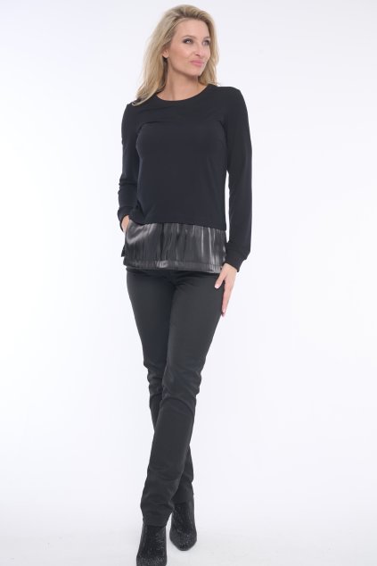 INFINITE 254-755 volné triko černá