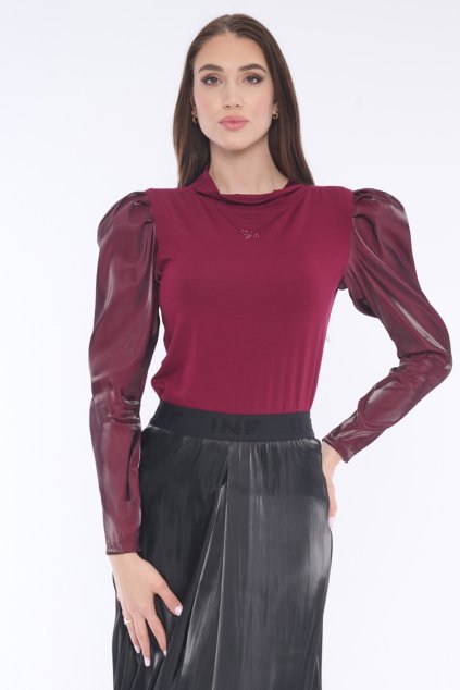 INFINITE 254-771 triko stoják merlot