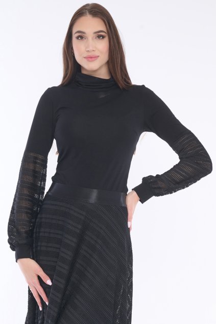 INFINITE 255-768 rolák s rukávem černá