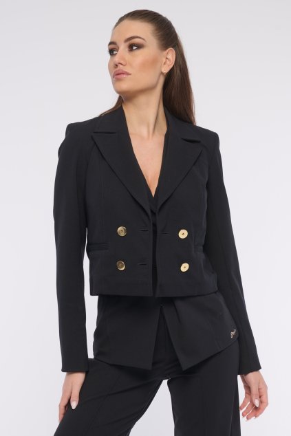 561-480 krátké sako černá