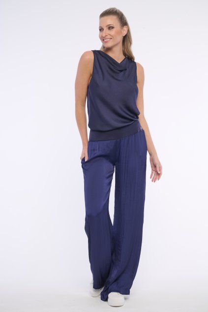 INFINITE 462-808B kalhoty volné tmavě modrá