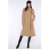 INFINITE 653-276 kabát dlouhý křivák camel