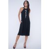 INFINITE 352-557B šaty úplet černá RM
