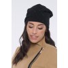 INFINITE 953-140 čepice černá a černé krystaly