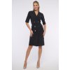 361-588 sakové šaty černá