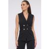 INFINITE 561-486 vesta s klopou černá