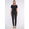 461-800 kalhoty úzké ke kotníkům černá