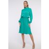 361-598 šaty midi smaragd