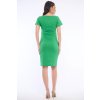 INFINITE 362-607 šaty s uzlem zelené
