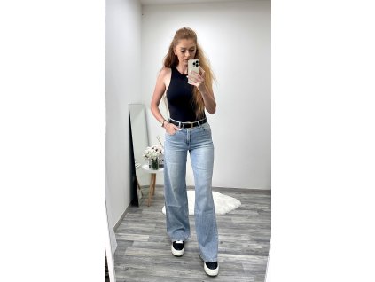 Pohodlné volné džíny