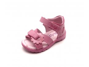 Dětské sandálky DA05-1-500 dark pink