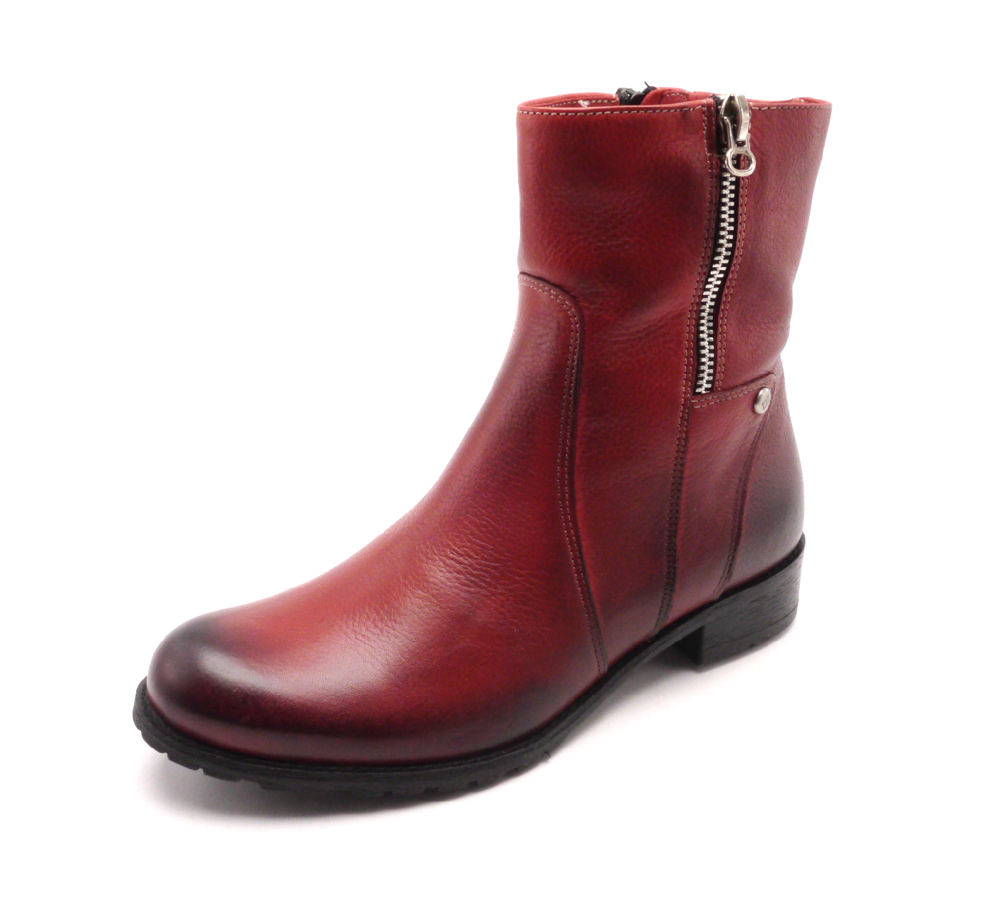 Hilby Dámské kotníkové boty červené A280-102-l Velikost: 36