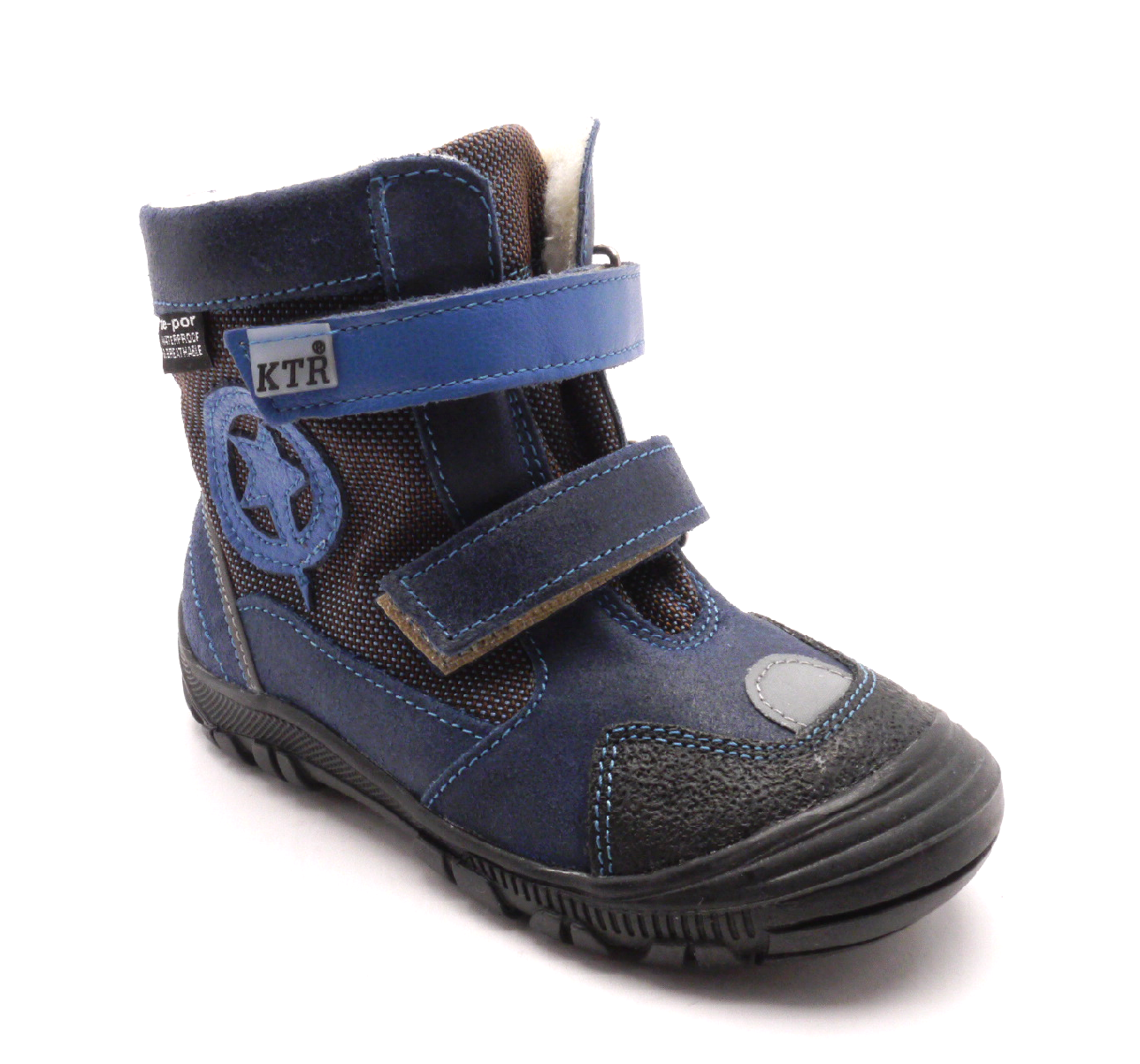 Konsorcium Dětská zimní obuv 315/1/N2 Modrá Velikost: 20