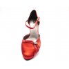 Dámská elegantní plesová obuv 145-sl - červená