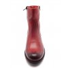 Dámské kotníkové boty červené A280-102-l
