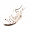 Dámská bílá obuv na podpatku 2-28321-123