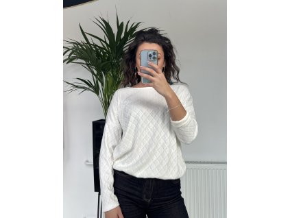 Biele tričko na gumičku – jemné, elastické, všestranné