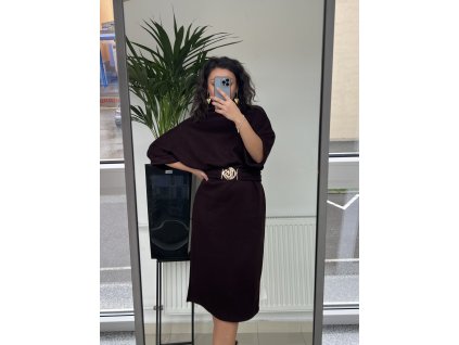 Šaty VERA – hnedé