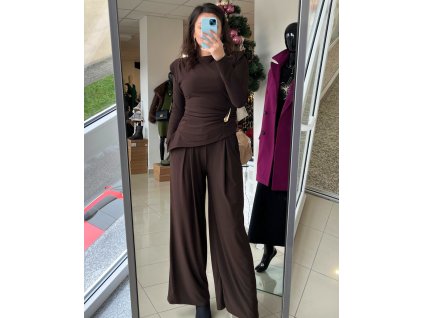 Elegantný Dámsky Komplet s Brošňou