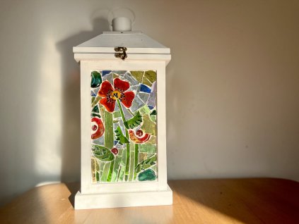 Lampa - letní kurz skleněné mozaiky