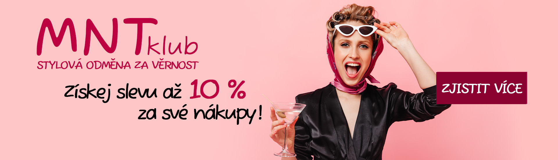 MNT klub - odměny za vaši věrnost