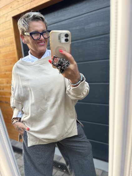 Rebel Comfort – over mikina s rozparky