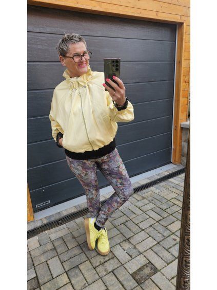 Koženková bomber bunda Rebel Chic