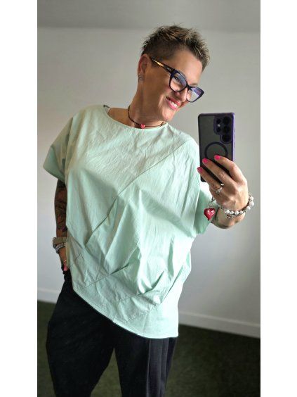 Asymetrická halenka Soft Line