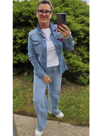 Džínová košile „Denim Queen“