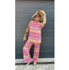 Letní komplet ZigZag – top a kalhoty