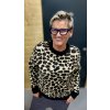 Rebel Leopard – hřejivý svetr s leopardím vzorem