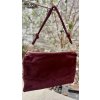 Italská semišová kabelka přes rameno – Made in Italy